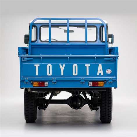 Toyota Land Cruiser FJ45 pickup: japoński wół roboczy
