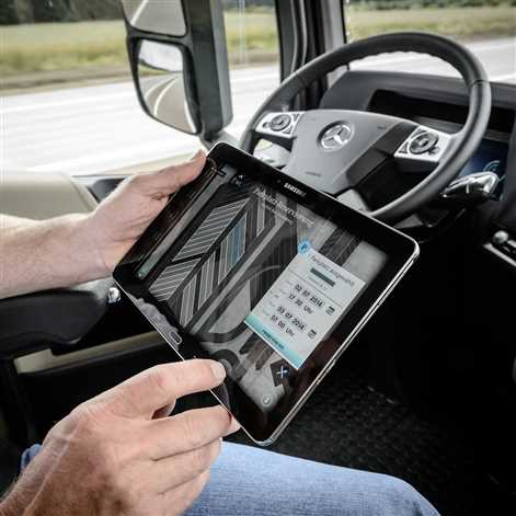 Ciężarówka przyszłości Mercedes-Benz 2025