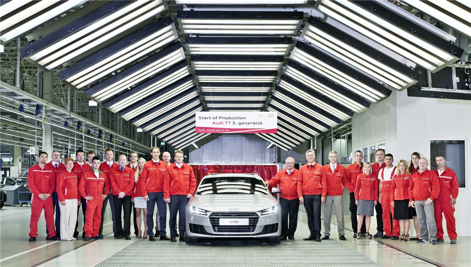 Rusza produkcja nowego Audi TT