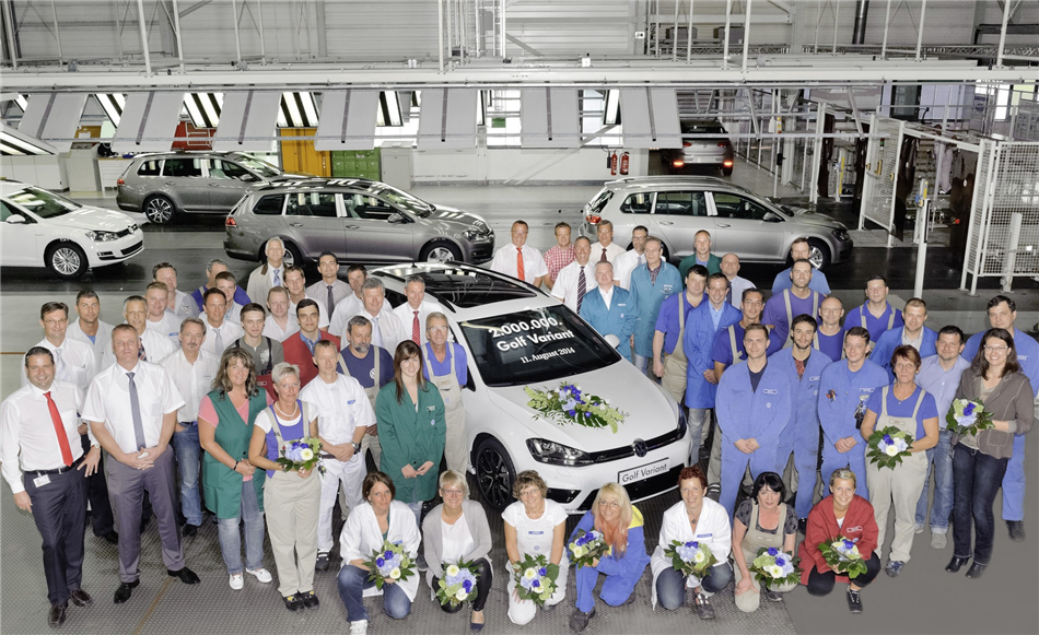 Volkswagen wyprodukował 2 mln Golfów Variant
