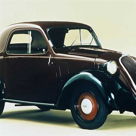 80 lat Fiata 500 Topolino