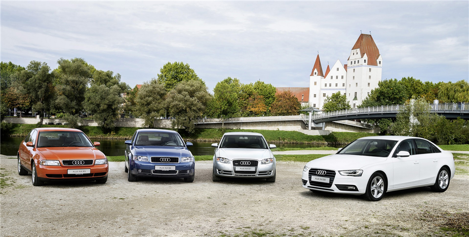 Audi świętuje 20-lecie modelu A4