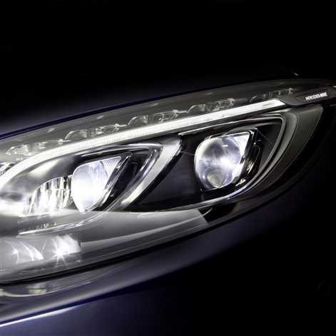 Nowe LED-owe reflektory od Mercedesa