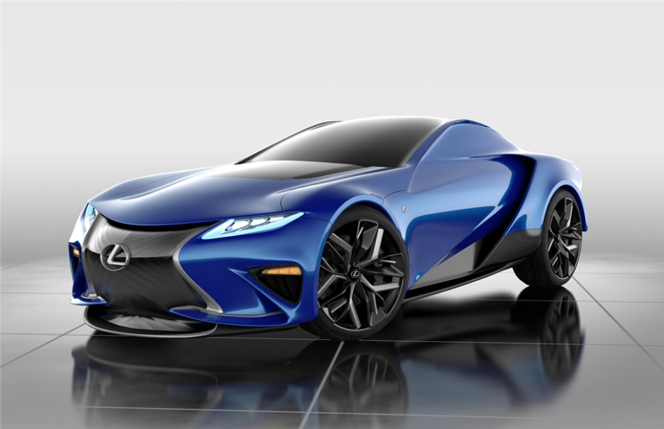 LF-LA: tak może wyglądać nowy Lexus LFA?