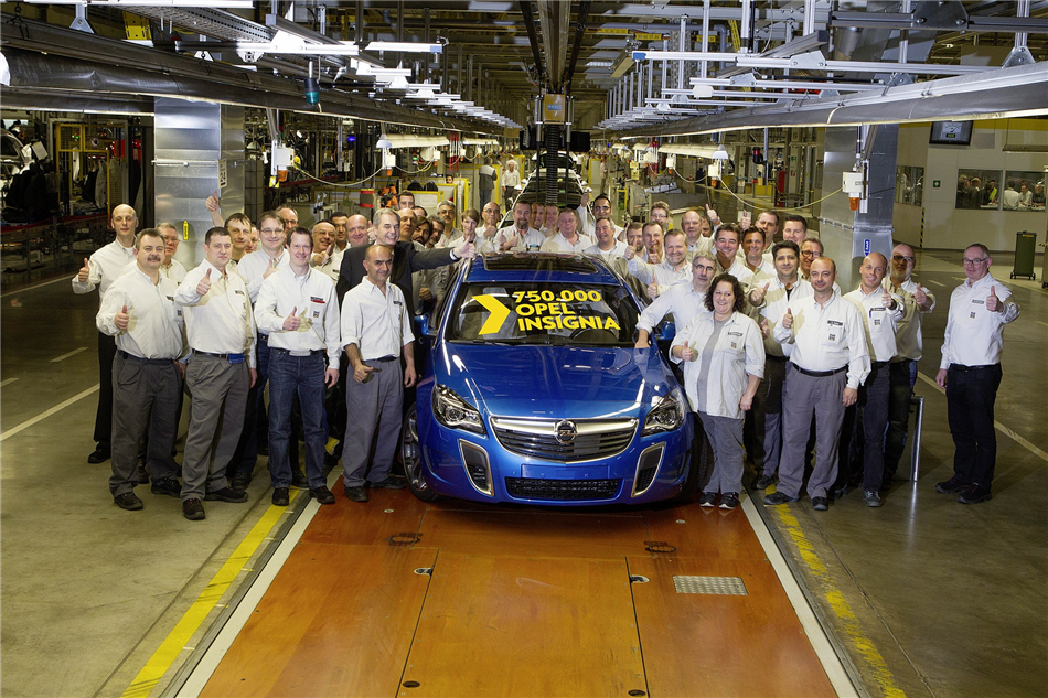 750 – tysięczny Opel insignia
