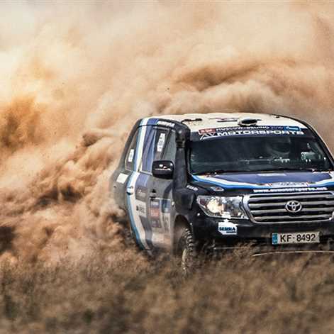  Toyota zdominowała klasę aut produkcyjnych w rajdzie Silk Way Rally 2016 