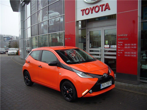 Toyota Aygo 1.0 VVT-i X-cite+cool+smart+le Benzyna, 2014 r.
