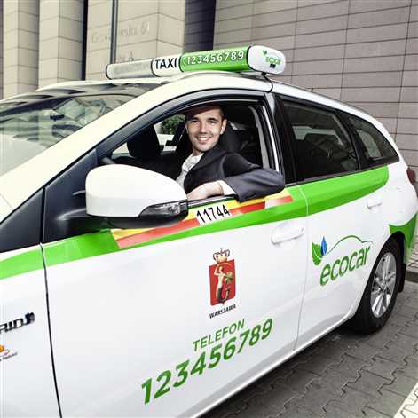 Hybrydowe taksówki w Warszawie i Wrocławiu