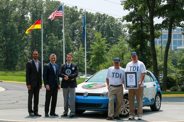 Golf TDI ustanawia rekord Guinnessa