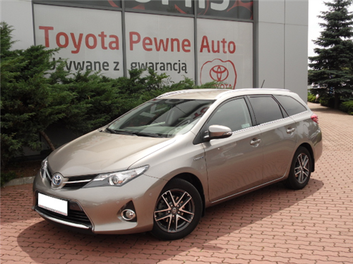 Toyota Auris 1.8 HSD Premium Style Tech Nav Hybryda, 2014 r.
