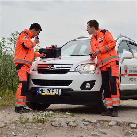 Opel Antara w służbie Polskiego Czerwonego Krzyża
