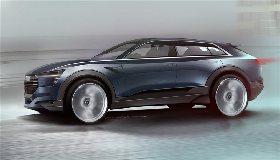 Audi e-tron quattro concept zapowiedzią Q6