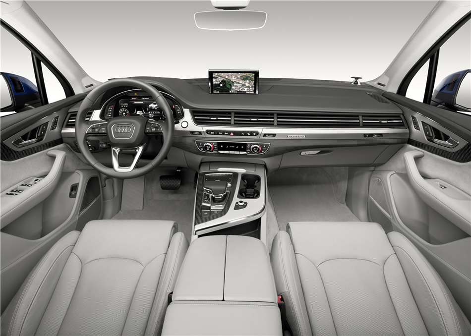 Audi Q7 wyróżnione za stylistykę wnętrza