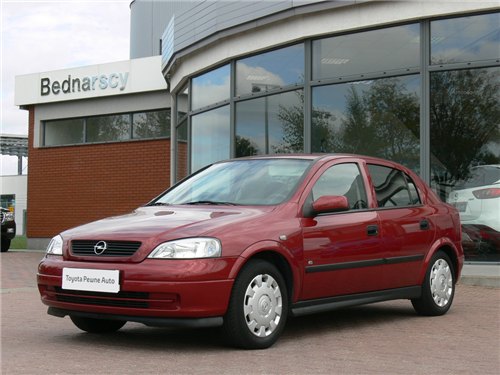 Opel Astra II 1.4  90KM LPG, klimatyzacja Benzyna + LPG, 2006 r.