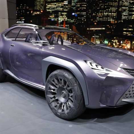 Opony przyszłości dla Lexusa UX