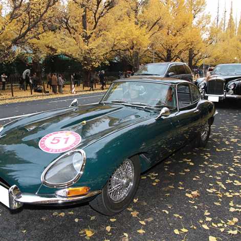 Święto klasycznych samochodów w Tokio