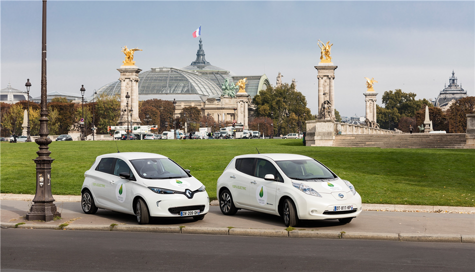 Renault-Nissan dostarczy flotę aut elektrycznych podczas COP21