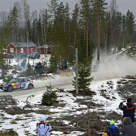 WRC - Ogier po raz kolejny najlepszy w Szwecji