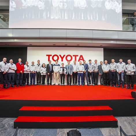 Toyota wyprodukowała 10 milionów samochodów w Europie