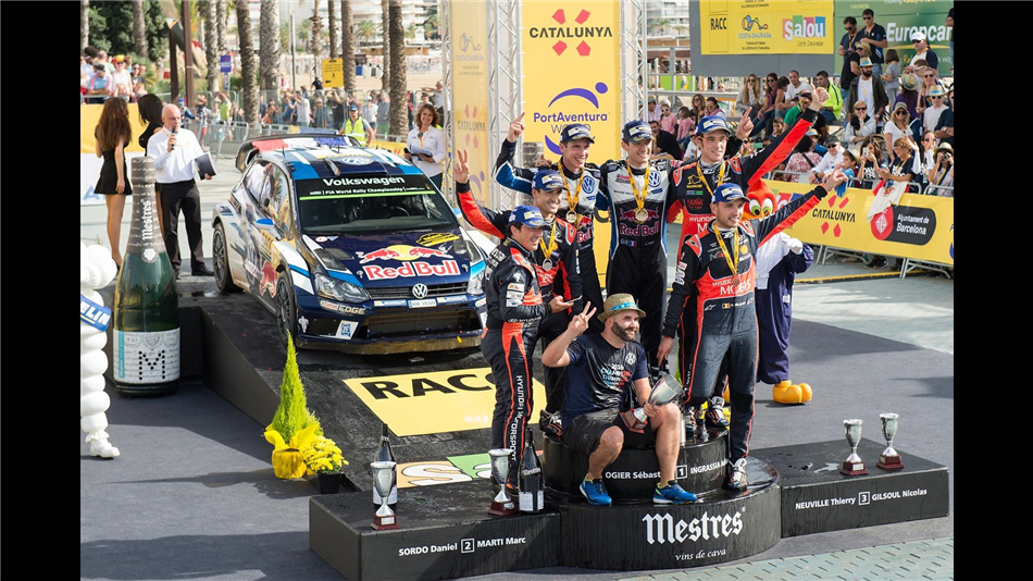 Załoga Volkswagena – Ogier/Ingrassia po raz czwarty z rzędu zdobywa tytuł rajdowego mistrza świata