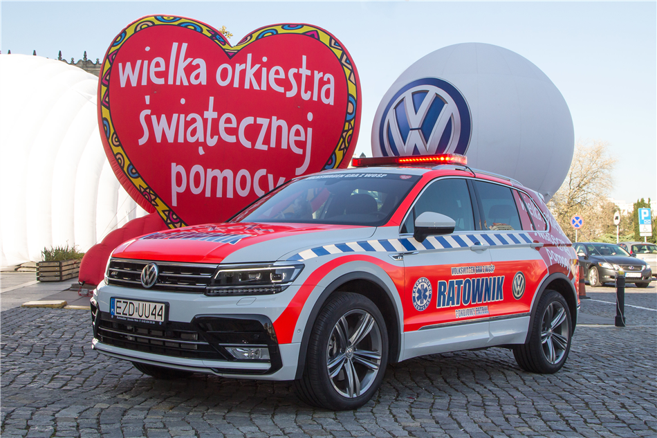 Volkswagen wspiera Wielką Orkiestrę Świątecznej Pomocy