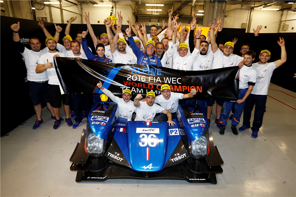 Alpine zdobywa tytuł Mistrza Świata  w klasie LMP2!