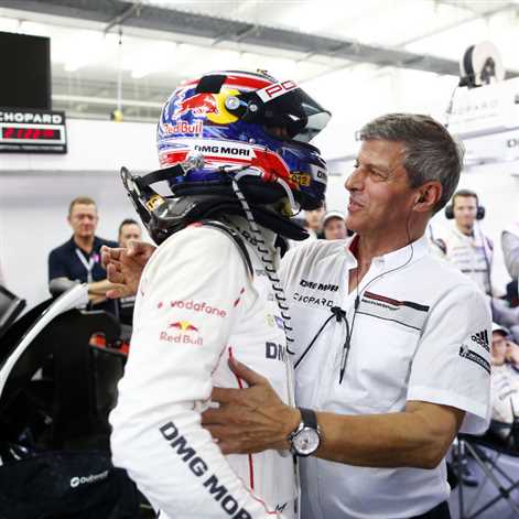 Podium na zakończenie kariery - Mark Webber w ostatnim starcie za kierownicą Porsche