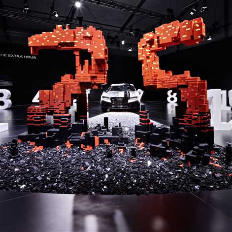 "The extra hour" - instalacja Audi i LEGO® na wystawie wzornictwa Design Miami