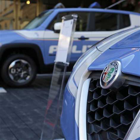 Nowa flota samochodów włoskiej Policji