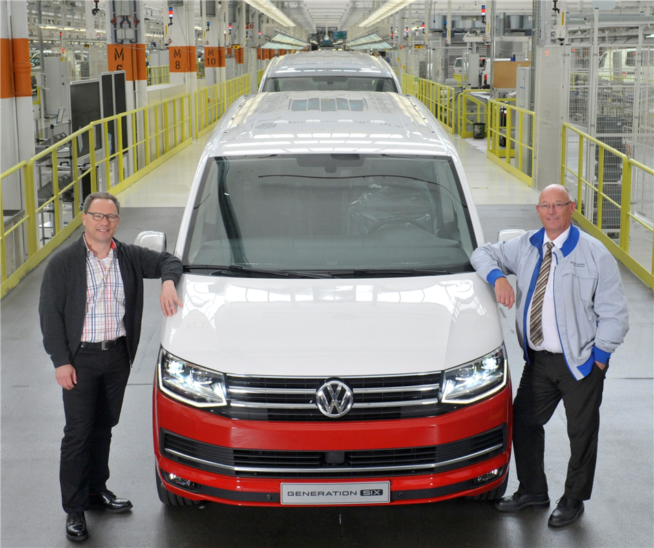 Rekordowa produkcja marki Volkswagen Samochody Użytkowe w 2016 roku
