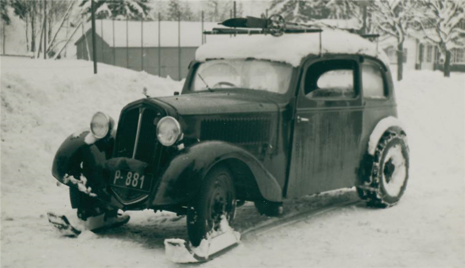 Skoda Popular: poskramiacz śniegu z 1934 roku