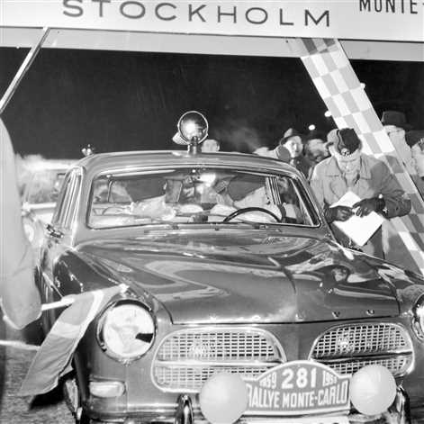 Pierwszy fabryczny kierowca rajdowy Volvo – Gunnar Andersson