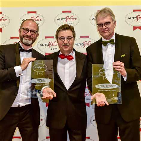 Gala AUTOBEST: nagrody dla Grupy Opel i modelu Ampera-e