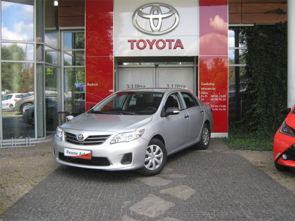 Toyota Corolla 1.6 Active Benzyna, 2012 r.