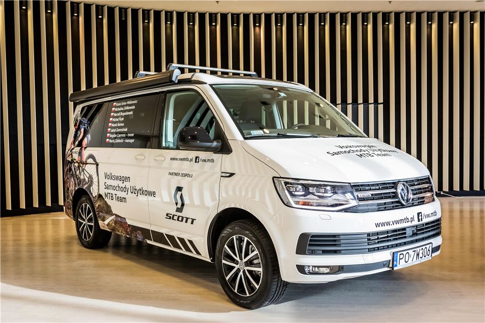 Drużyna kolarska Volkswagen Samochody Użytkowe MTB Team z ambitnymi planami na sezon 2017