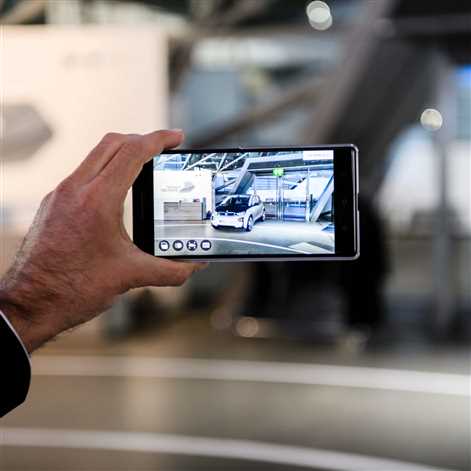 Aplikacja BMW i Augmented Reality Visualiser