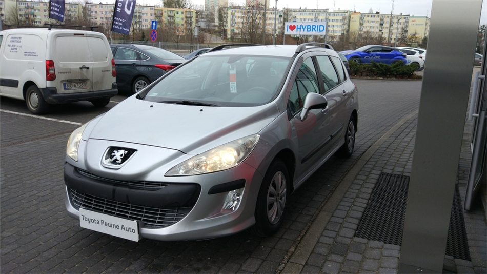 Peugeot 308 1.6 Trendy Benzyna, 2009 r.