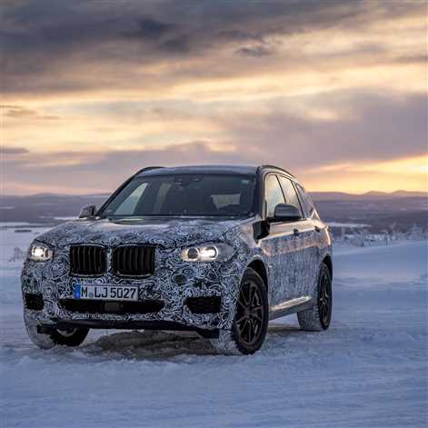Zimowe próby nowego BMW X3