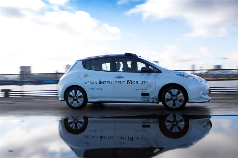 Nissan prowadzi drogowe testy pojazdów autonomicznych w Europie