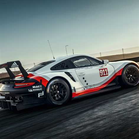 Porsche ogłasza pary kierowców dla nowego 911 RSR