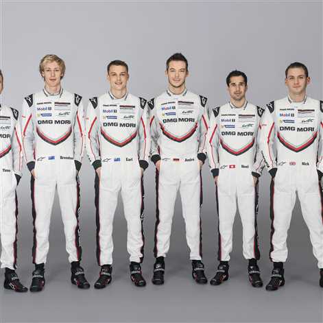 Porsche prezentuje 919 Hybrid i zespół LMP1 na torze Monza