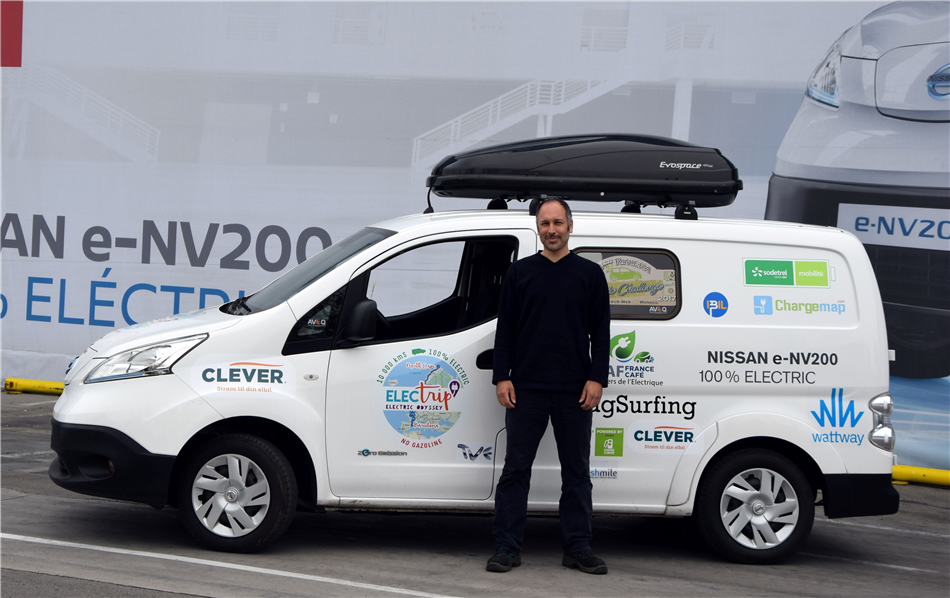 Elektryczny Nissan e-NV200 pokona 10 000 km przez Europę