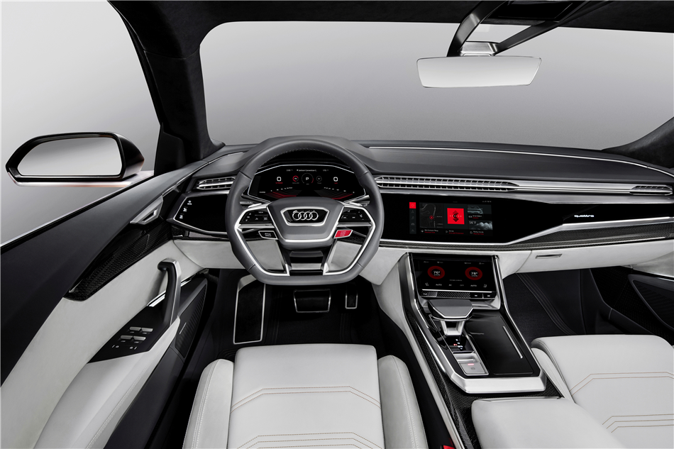 Android zintegrowany z modelem Audi Q8 sport concept