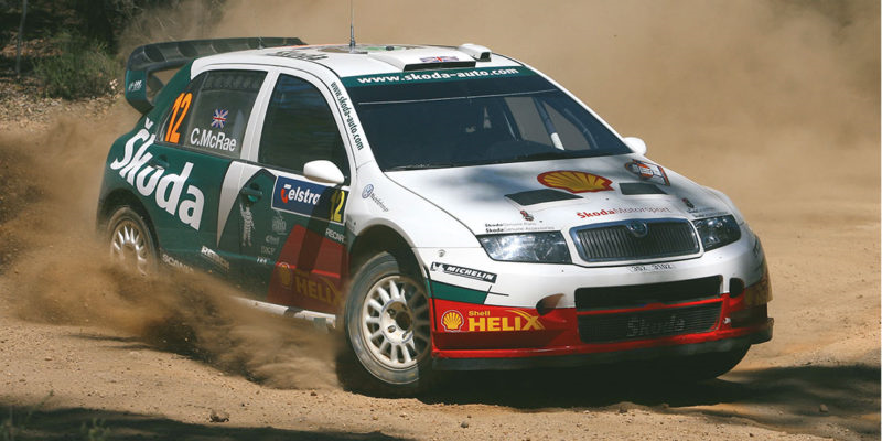 Kartka z historii: Colin McRae za kierownicą FABII WRC