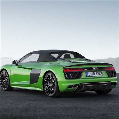 Audi R8 Spyder V10 plus: nowy poziom wolności