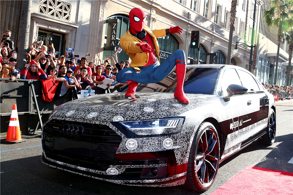 Audi A8 gościem premiery filmu „Spider-Man: Homecoming”