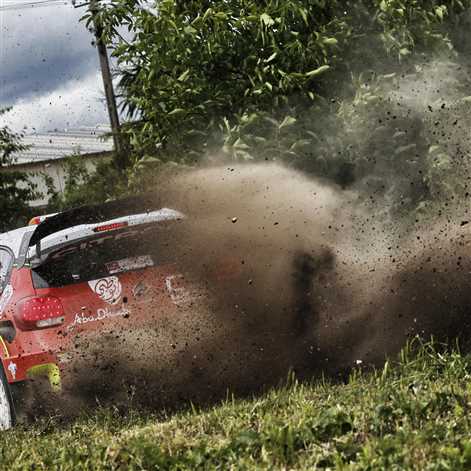 Citroëny C3 WRC w ogniu walki