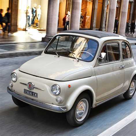 Fiat 500 w Muzeum Sztuki Nowoczesnej MoMA w Nowym Jorku