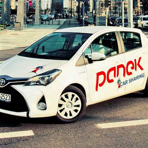 Toyota Yaris Hybrid już dostępna w systemie Panek CarSharing