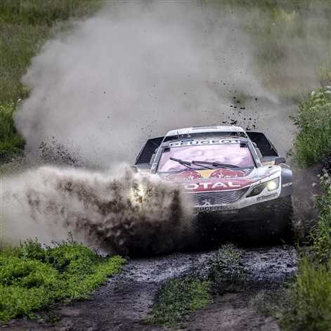 Dream Team Peugeot znowu na podium Silk Way Rally